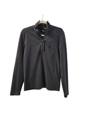 Spyder Fleece Quarter Zip Jacket Size Small